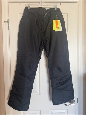 all in motion Black Wide-Leg Insulated Snow Pants